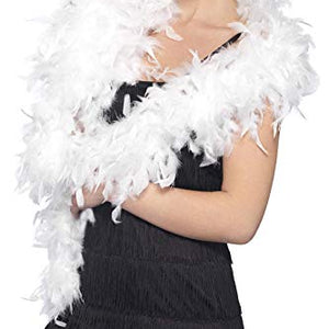 Smiffys 80 g Boa, Deluxe - White
