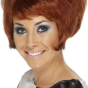 Smiffys 60's Beehive Wig - Auburn