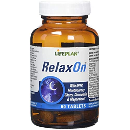 Lifeplan Relax On with 5HTP Tablets, Pack of 60
