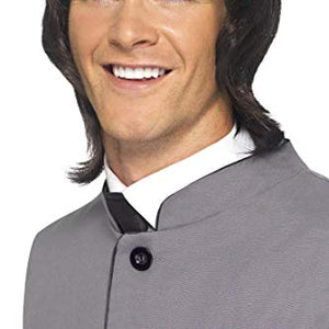 Smiffys 60's Male Mod Wig - Brown