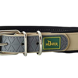 Collar Convenience Comfort, 35 Cm, Taupe 20 Mm, With Soft Neoprene | Hunter