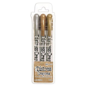 Ranger Metallics Tim Holtz Distress Crayon Set