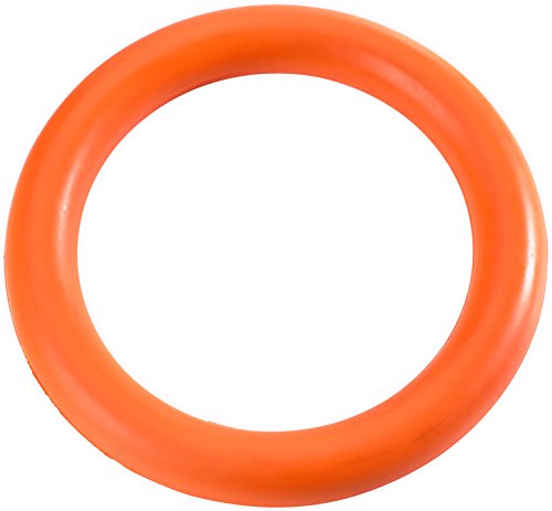 Dog Solid Rubber Ring, 8 Cm Orange  Pack Of 3 | Hunter