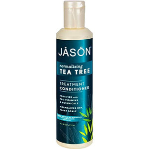 Pack of 4 x Jason Normalizing Treatment Conditioner Tea Tree - 8 fl oz
