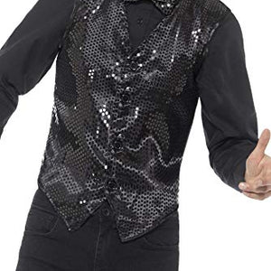 Smiffys 46961L Sequin Waistcoat (Large)