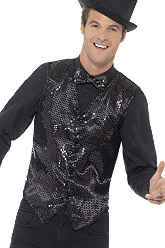 Smiffys 46961M Sequin Waistcoat (Medium)