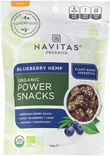 Navitas Power Snacks, Blueberry Hemp, 113 g