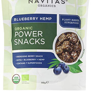 Navitas Power Snacks, Blueberry Hemp, 113 g