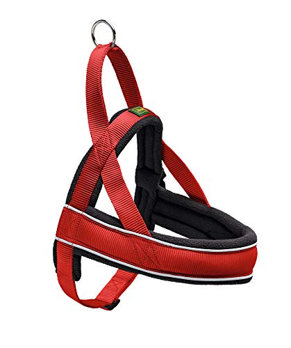 Norwegian Harness Racing L Nylon Red/Fleece Black