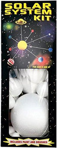 Smoothfoam Unpainted Solar System Kit W/Paint and Brushes