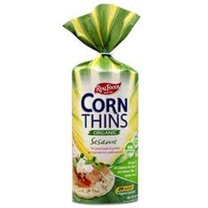 Real Food Org Cornthin Sesame 150G