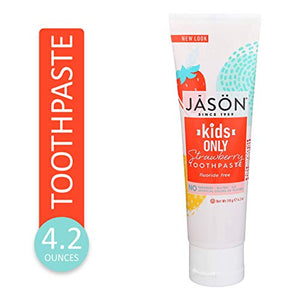 Jason Kids Only! Toothpaste, Strawberry, 4.2 oz