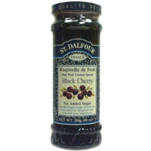 St Dalfour Black Cherry Fruit Spread 284g X 5 (Pack of 5)
