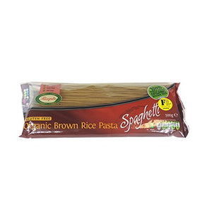 Rizopia Gluten Free Organic Brown Rice Spaghetti Pasta (500g)
