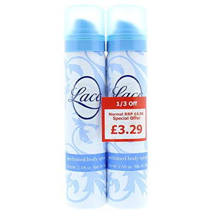 Taylor of London Lace Body Spray 2 x 75ml