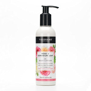Tisserand Aromatherapy Rose and Geranium Leaf Body Lotion