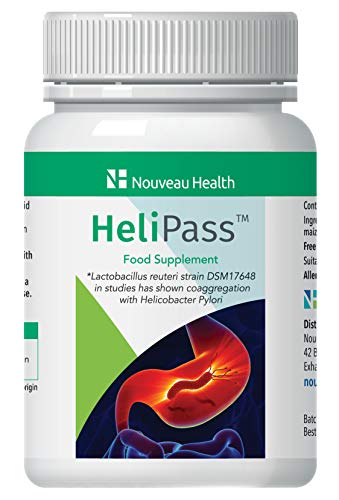 Nouveau Health Helipass Lactobacillus Reuteri Capsules, 40 g