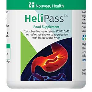 Nouveau Health Helipass Lactobacillus Reuteri Capsules, 40 g