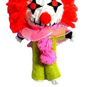 Clown String Doll With Catnip (Case Of 3) | James & Steel