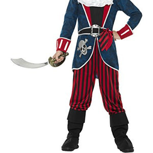 Deluxe Pirate Captain Costume Child's Large (Age 10-12)