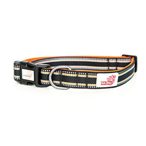 Long Paws Comfort Collection Collar Medium Black