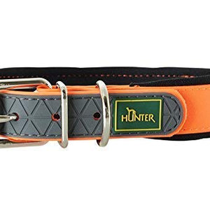 Collar Convenience Comfort, 35 Cm, Neon Orange 20 Mm, With Soft Neoprene | Hunter