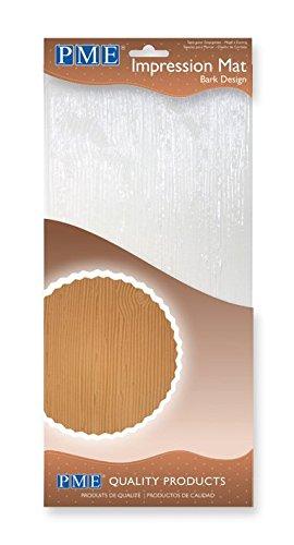 PME IM189 Bark Design Impression Mat, One Size, Transparent
