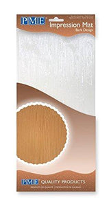 PME IM189 Bark Design Impression Mat, One Size, Transparent