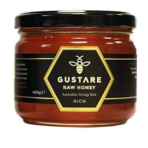 Gustare Stringy Bark Rich Australian Honey, 400 grams