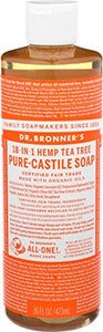 DR BRONNER SOAP LIQ CSTLE TTREE, 16 OZ