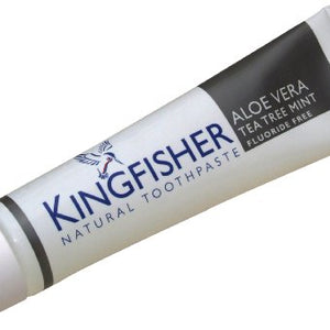 KINGFISHER Aloe Vera Tea Tree Mint Fluoride Free Toothpaste 100ml (PACK OF 1)