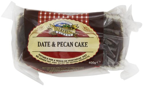 Everfresh Date and Pecan Cake 400 g (Pack of 4)