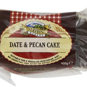 Everfresh Date and Pecan Cake 400 g (Pack of 4)