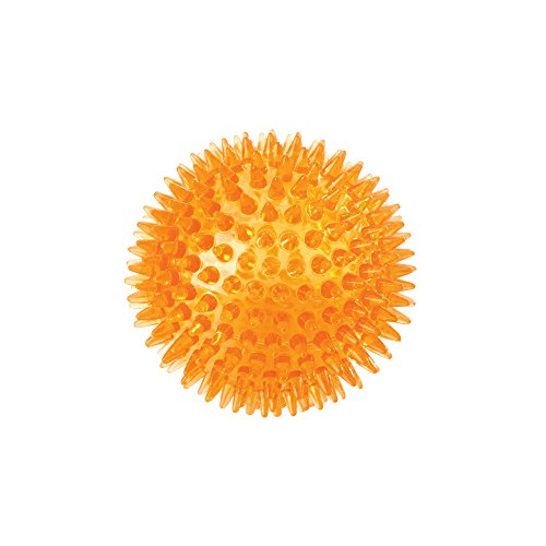 Hollow Tpr Spike Ball, 9 Cm Orange  Pack Of 3 | Hunter