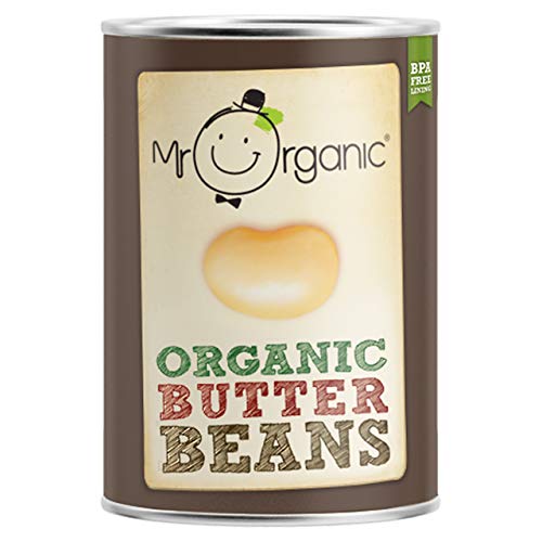 Mr Organic Butter Beans, 400g