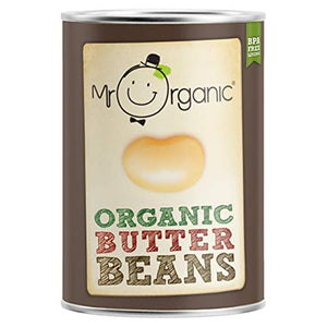 Mr Organic Butter Beans, 400g