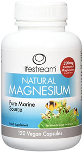 Lifestream Natural Magnesium Capsule - Pack of 120 Capsules