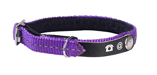 Cat Collar Lost Purple Xs