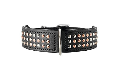 Collar San Diego, 45 Black, Leather | Hunter