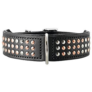 Collar San Diego, 60 Black, Leather | Hunter