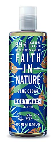 Faith In Nature,  Blue Cedar Body Wash, 400 ml