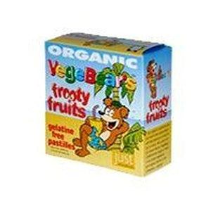 Just Natural Vegebears - Frooty Fruits 100g x 5 (Pack of 5)