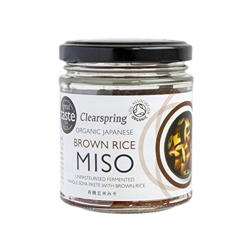Clearspring Unpasteurised Organic Japanese Brown Rice Miso Paste, 150g