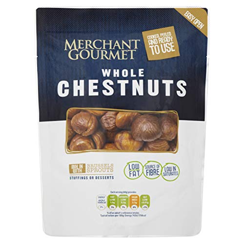 Merchant Gourmet Whole Chestnuts - 180g (1 x 180g)
