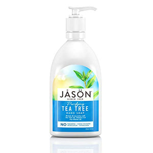 Jason Natural Products Tea Tree Liquid Satin Soap 473 ml