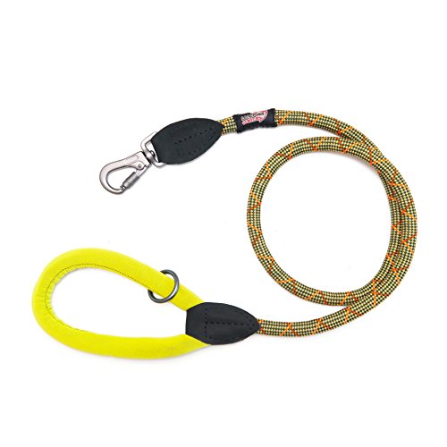 Long Paws Comfort Collection Rope Lead 110Cm / 44In Green