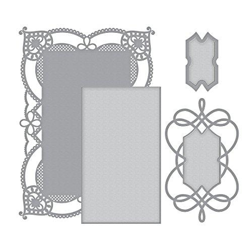 Spellbinders Shapeabilities Coralene's Chemise Layering Frame Large Etched/Wafer Thin Die