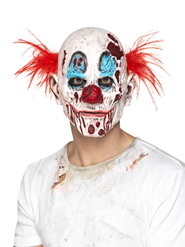 Smiffys 45021 Foam Latex Zombie Clown Mask (One Size)