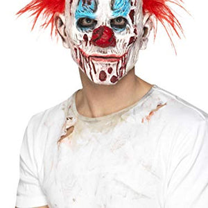 Smiffys 45021 Foam Latex Zombie Clown Mask (One Size)