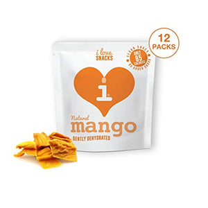 I Love Snacks Gently Dehydrated Mango (12 Packs x 25g)